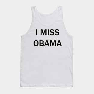 I Miss Obama Barron Trump Tank Top